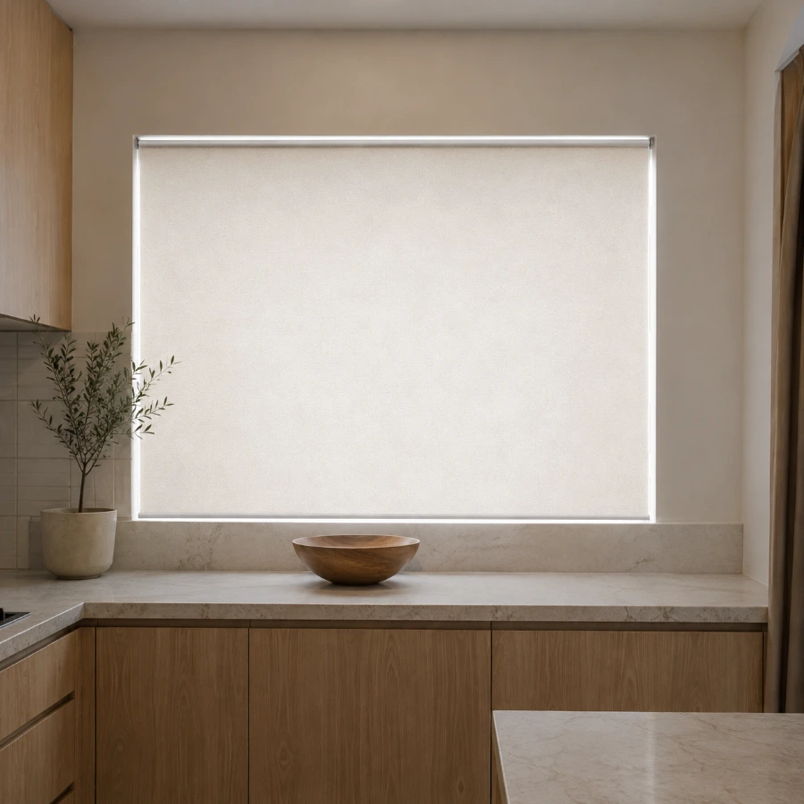 Made-to-measure roller blinds — Klay product example