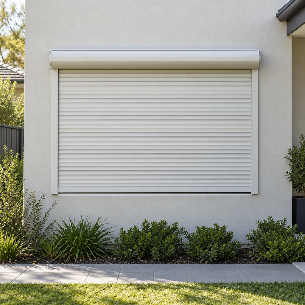 External roller shutters — Klay product example