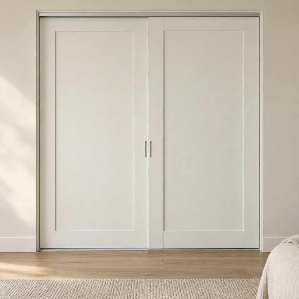 Shaker sliding wardrobe doors — Klay product example