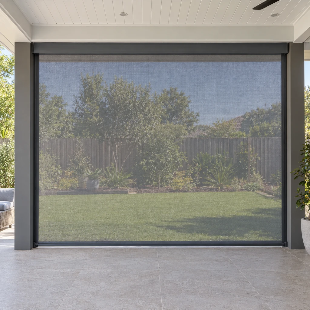 Zip guide outdoor screens — Klay product example